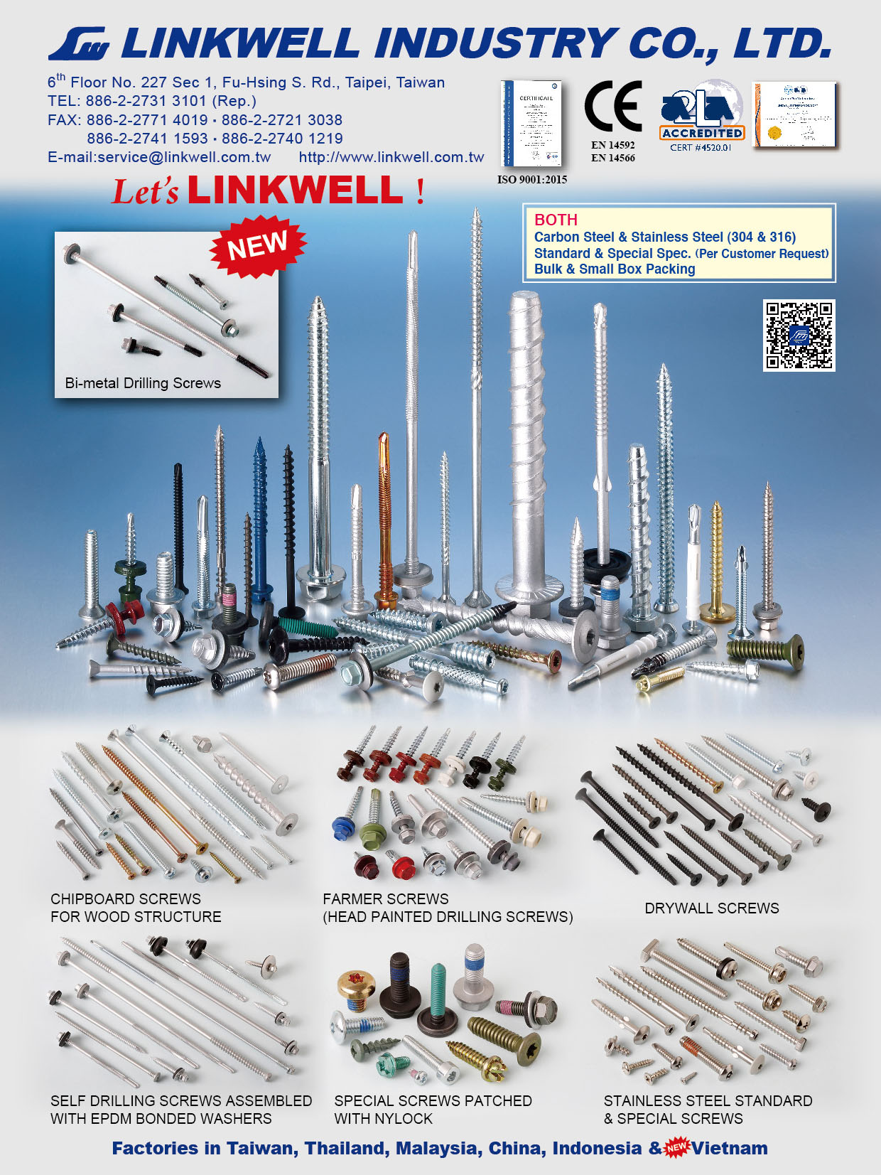 LINKWELL INDUSTRY CO., LTD. Online Catalogues