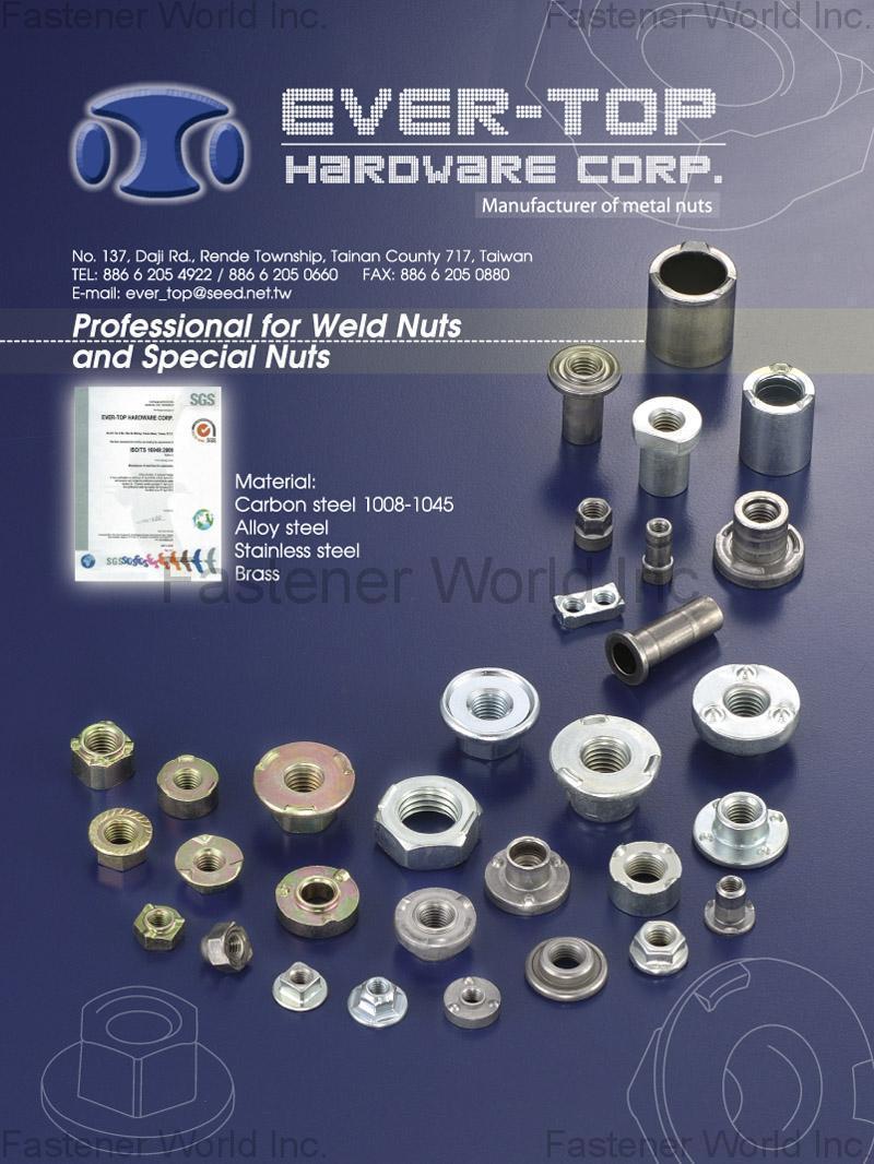 All Kinds Of Nuts Weld Nuts, Special Nuts