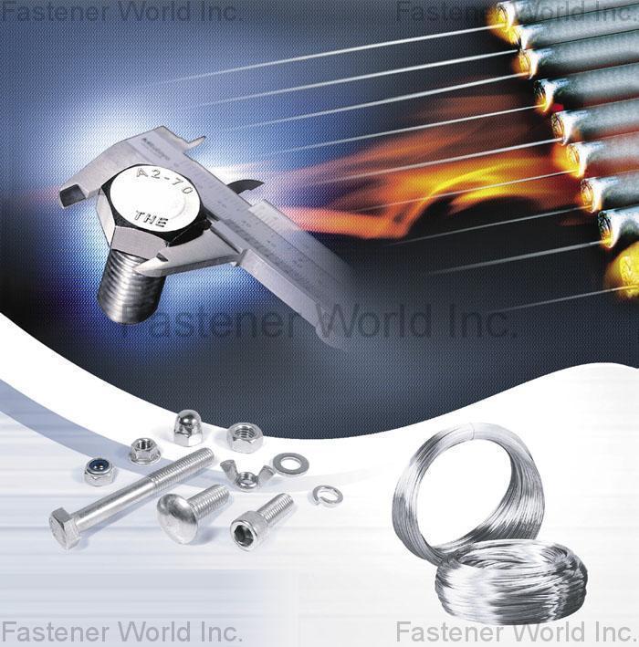 TONG MING ENTERPRISE CO., LTD.  , Stainless Steel Fastener & Wire , Stainless Steel Wire & Rod