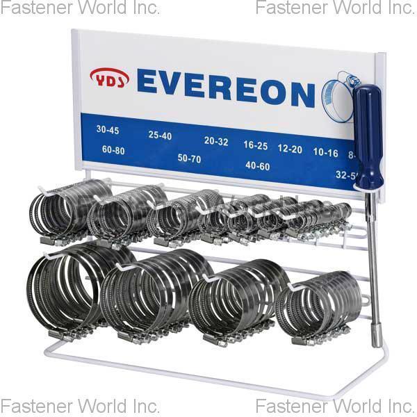 EVEREON INDUSTRIES, INC. , HOSE CLAMP RACK , Hose Clamps
