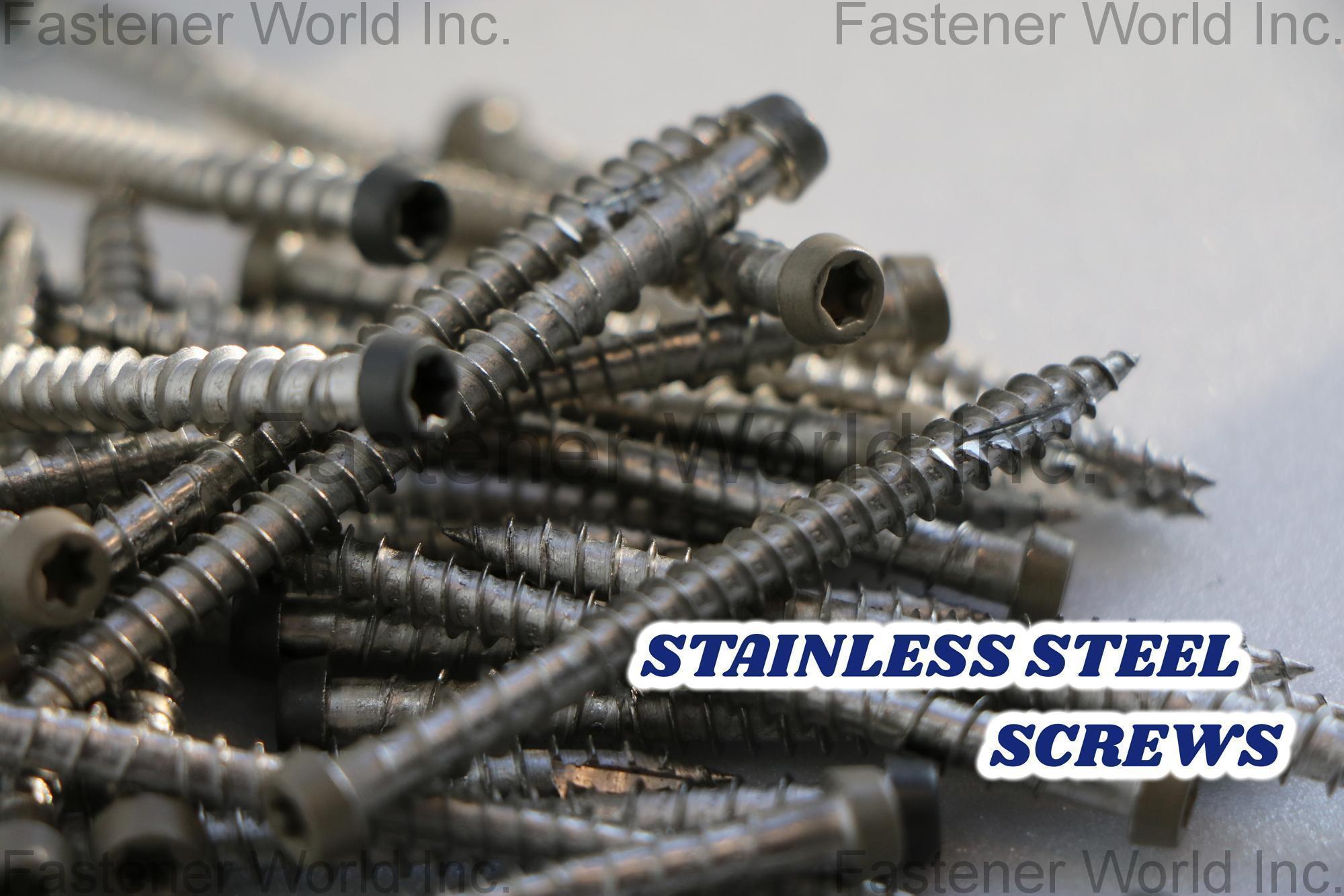 SHEH FUNG SCREWS CO., LTD.  , Stainless Steel Screws , Stainless Steel Screws