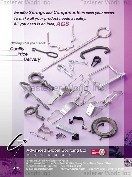 AGS AUTOMATION (ADVANCED GLOBAL SOURCING LTD.) , SPRINGS , Springs