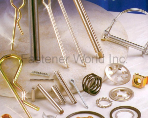 Standard Cotter Pin, Spring Pin, Hitch Pin Clip (Snap Pin), Dowel Pin, Circlip & Washer, Quick Insert Pin, Special Pin, PINS, DIN 94, DIN 1481, DIN 7, DIN 11024, ISO 1234, ISO 8752, ISO 2338(YUNG KING INDUSTRIES CO., LTD. )