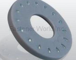 Tooth Lock Washer –  rubber wraps serrated steel washer, for eyebolt(UTA AUTO INDUSTRIAL CO., LTD.)