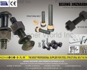 structure bolt, tension control bolt, welding stud, tower bolt, b7 stud bolt.(BEIJING JINZHAOBO HIGH STRENGTH FASTENER CO., LTD.)