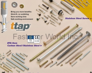 ttap panted, Composite Screw, Long Size Screw, Stainless Steel Screw(鑫星有限公司 )
