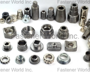 Specilized fasteners, Cold Forming Special Nuts & Bolts, Automotive & Motorcycle Special Screws / Bolts, Customized Fasteners, Round Nuts, tubes, Furniture Fasteners(KO YING HARDWARE INDUSTRY CO., LTD.)