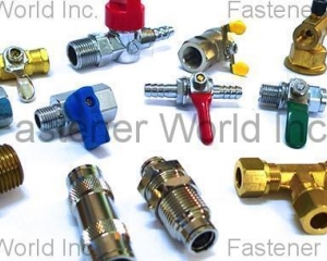 Multiple configurations of Brass Fittings & Valves are available.(CHANG LI TAI CO., LTD.)