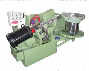 Thread Rolling Machine with Chip Seperator
