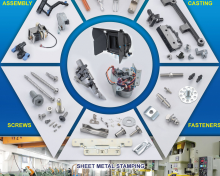 Sub-Assembly, Turning, Casting, Fasteners, Sheet Metal Stamping, Screws(BUDSTECH CO., LTD.)