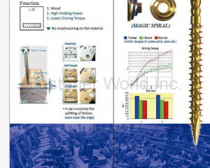 MS Twister Screw for Soft Wood(FONG PREAN INDUSTRIAL CO., LTD.)