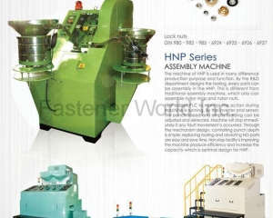 Assembly Machine, 4 Spindles Tapping Machine, 2 Spindles Reversible Tapping Machine, Lock Nuts(JIAN HWA ENTERPRISE CO., LTD.)