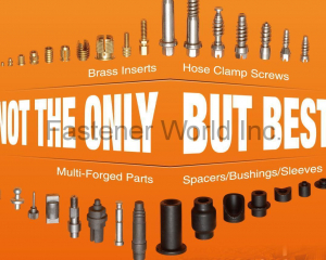 Brass Inserts, Hose Clamp Screw, Multi-Forged Parts, Spacers / Bushings / Sleeves(BCR INC.)