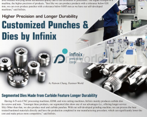 Customized Punches & Dies by Infinix(INFINIX PRECISION CORP.)