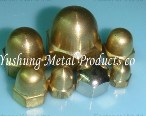 Brass hex cap nuts(Chongqing Yushung Non-Ferrous Metals Co., Ltd.)