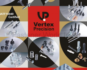 BALL STUD, MAThread-MATpoint, Double End Studs, Custom Screws & Bolts, Custom Nuts, Special Pins, Bushings, Assembly Components, TriLobular and Plastic Screws(VERTEX PRECISION INDUSTRIAL CORP.)