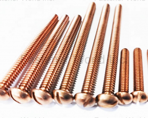 Silicon Bronze Slotted Round Head Machine Screw(Chongqing Yushung Non-Ferrous Metals Co., Ltd.)