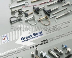 Mechanical, Electronic & Hydraulic Parts, Automobile Screws, Assembled Parts, Pins(GREAT BEAR ENTERPRISE CORPORATION)
