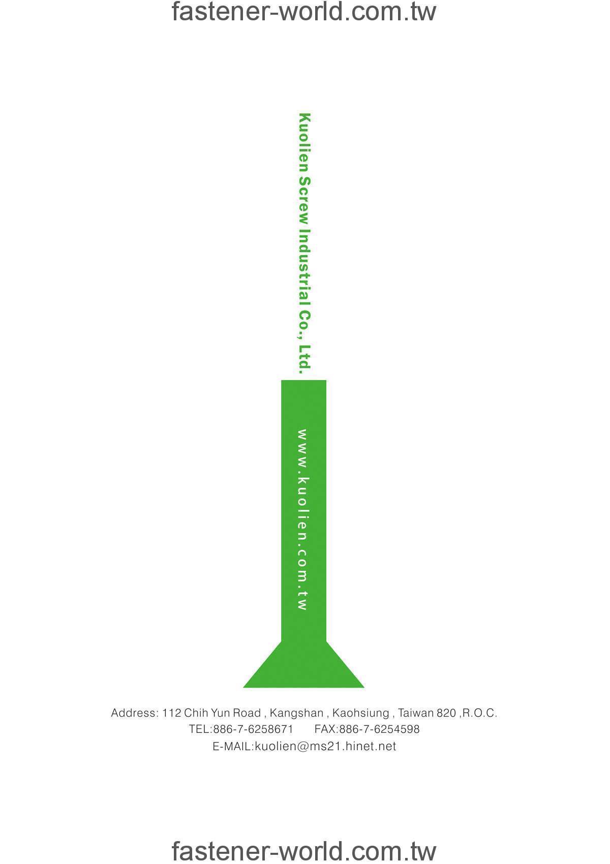 KUOLIEN SCREW INDUSTRIAL CO., LTD._Online Catalogues