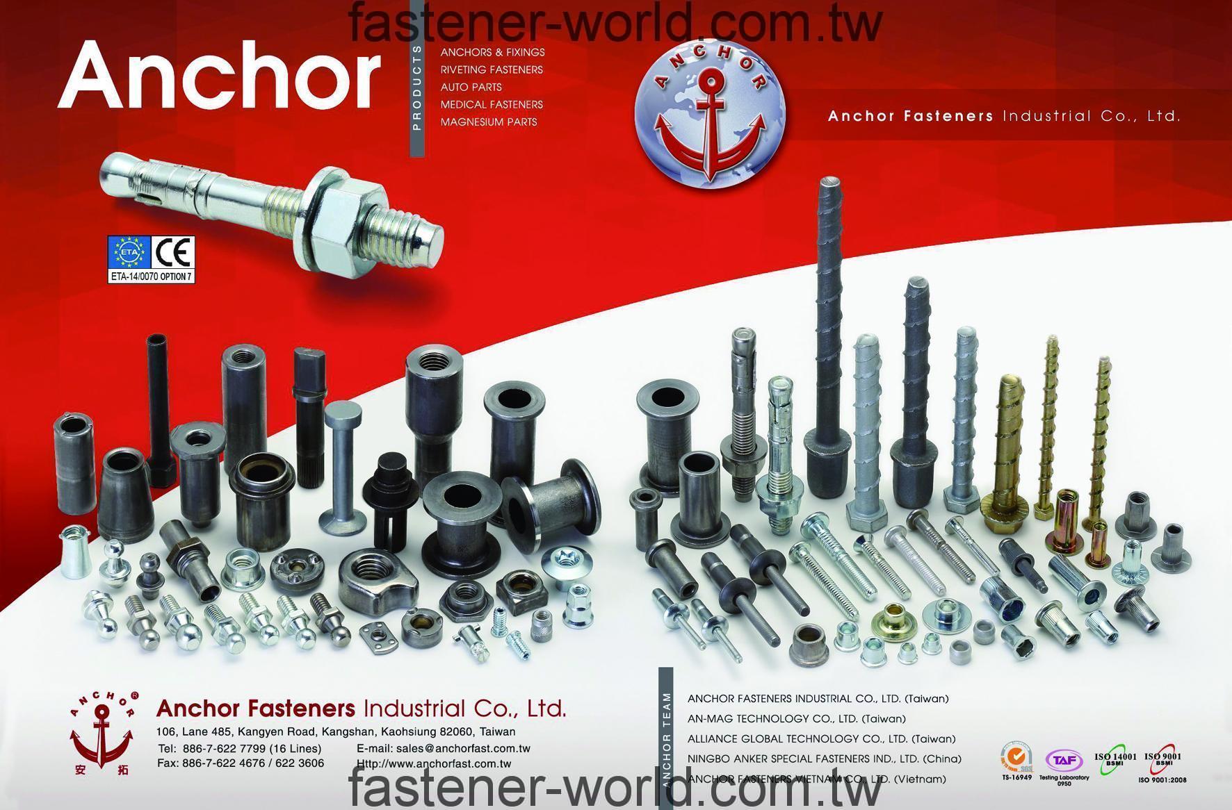 ANCHOR FASTENERS INDUSTRIAL CO., LTD. _Online Catalogues