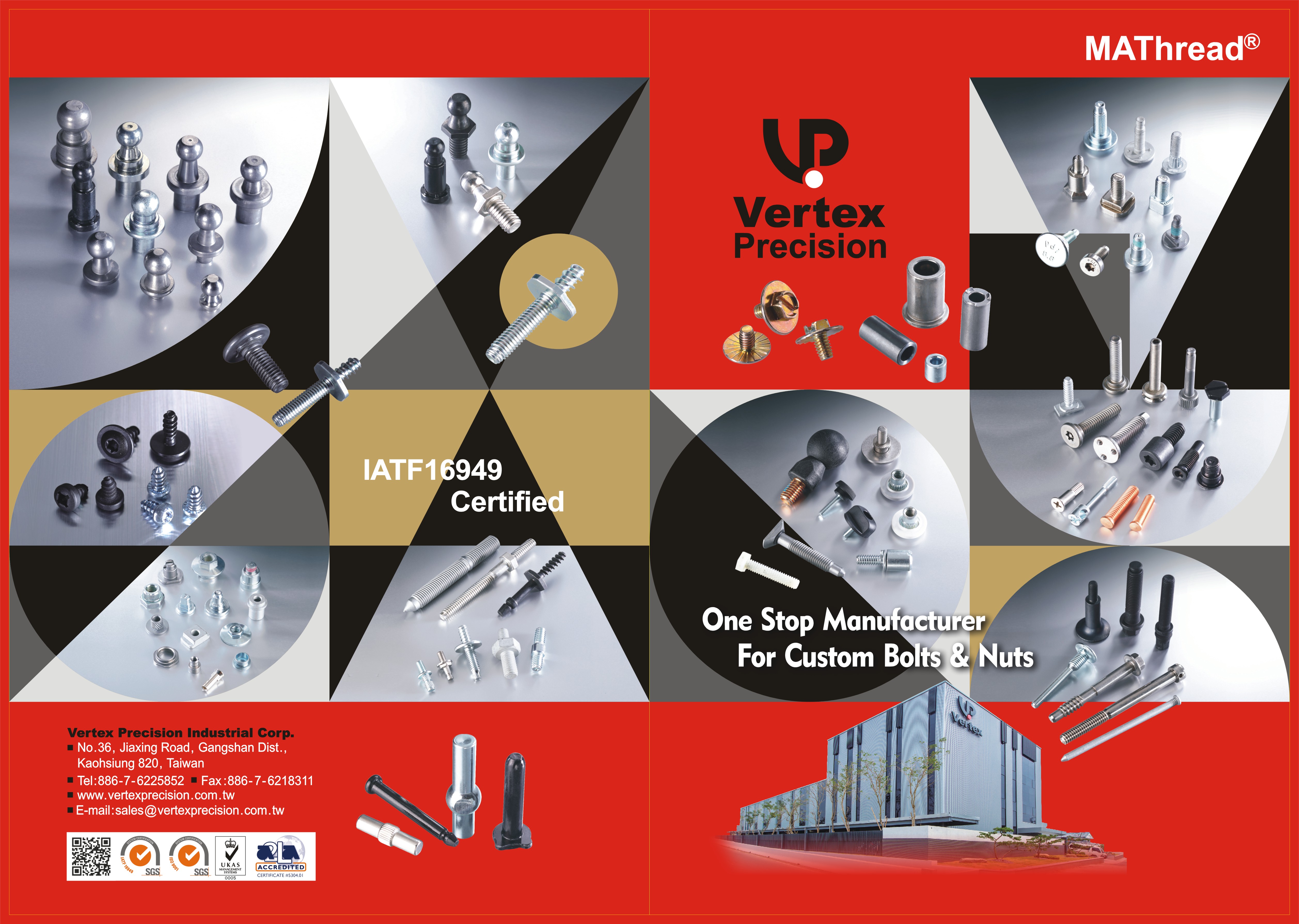 VERTEX PRECISION INDUSTRIAL CORP. Online Catalogues