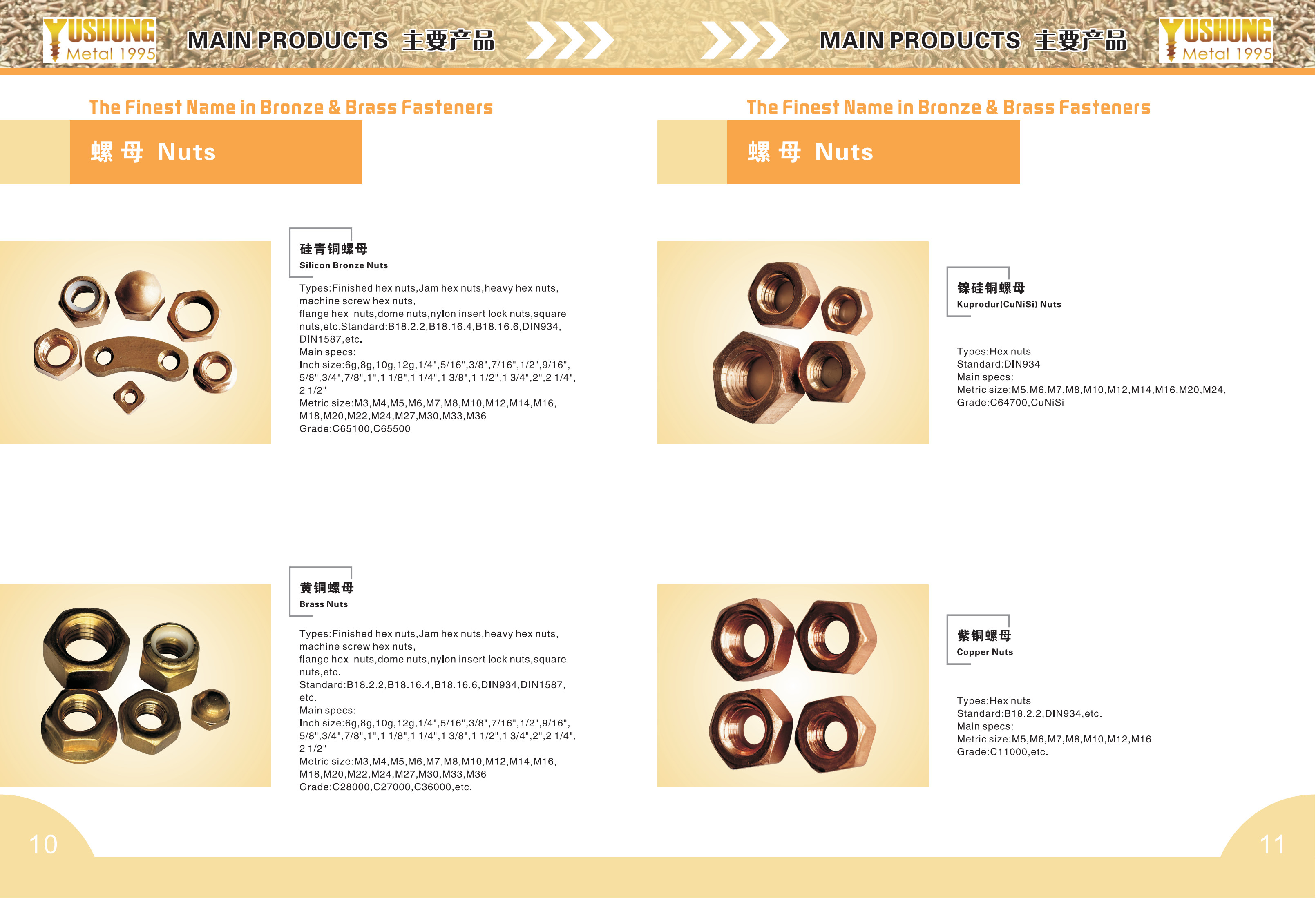 Chongqing Yushung Non-Ferrous Metals Co., Ltd._Online Catalogues