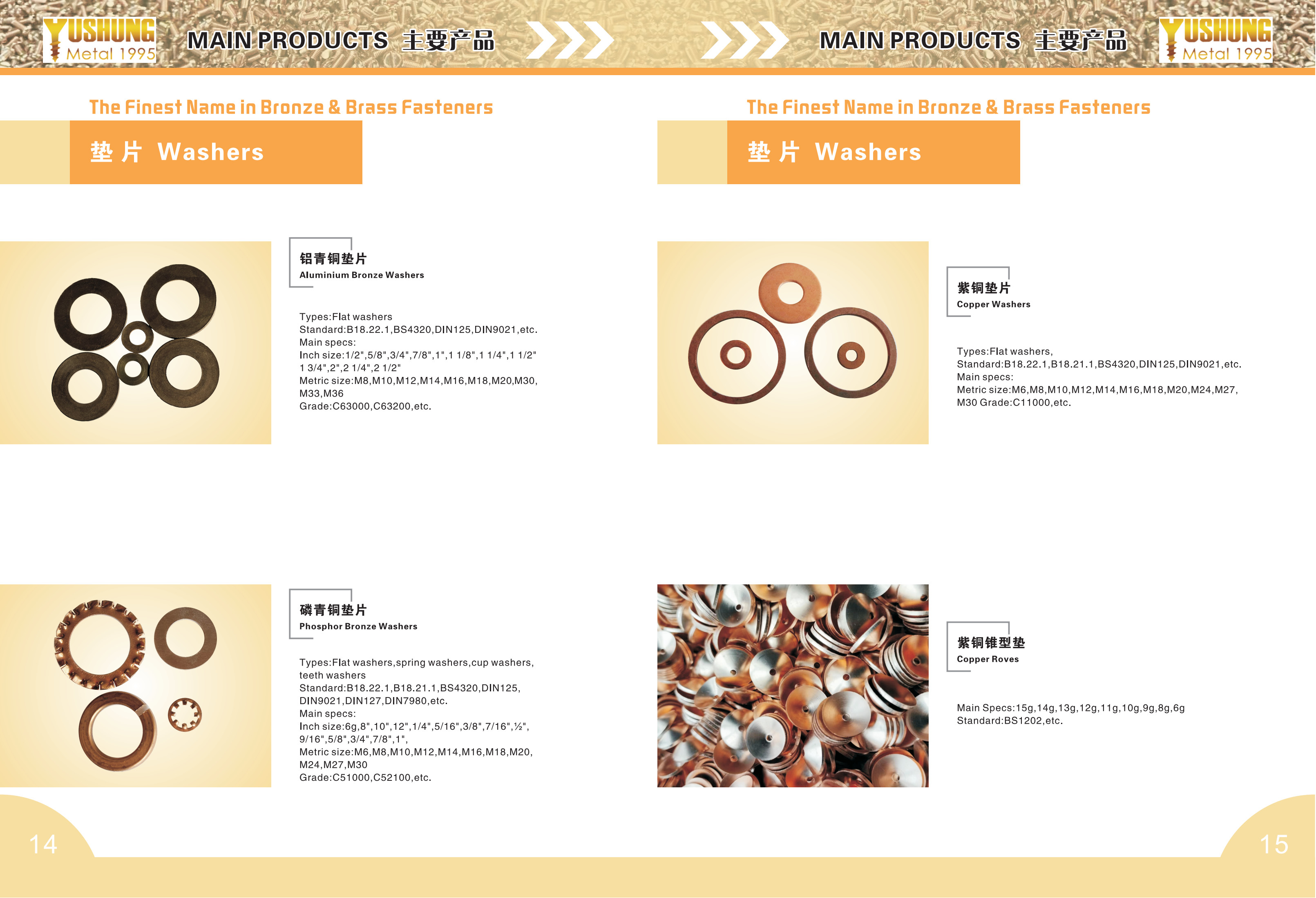 Chongqing Yushung Non-Ferrous Metals Co., Ltd._Online Catalogues