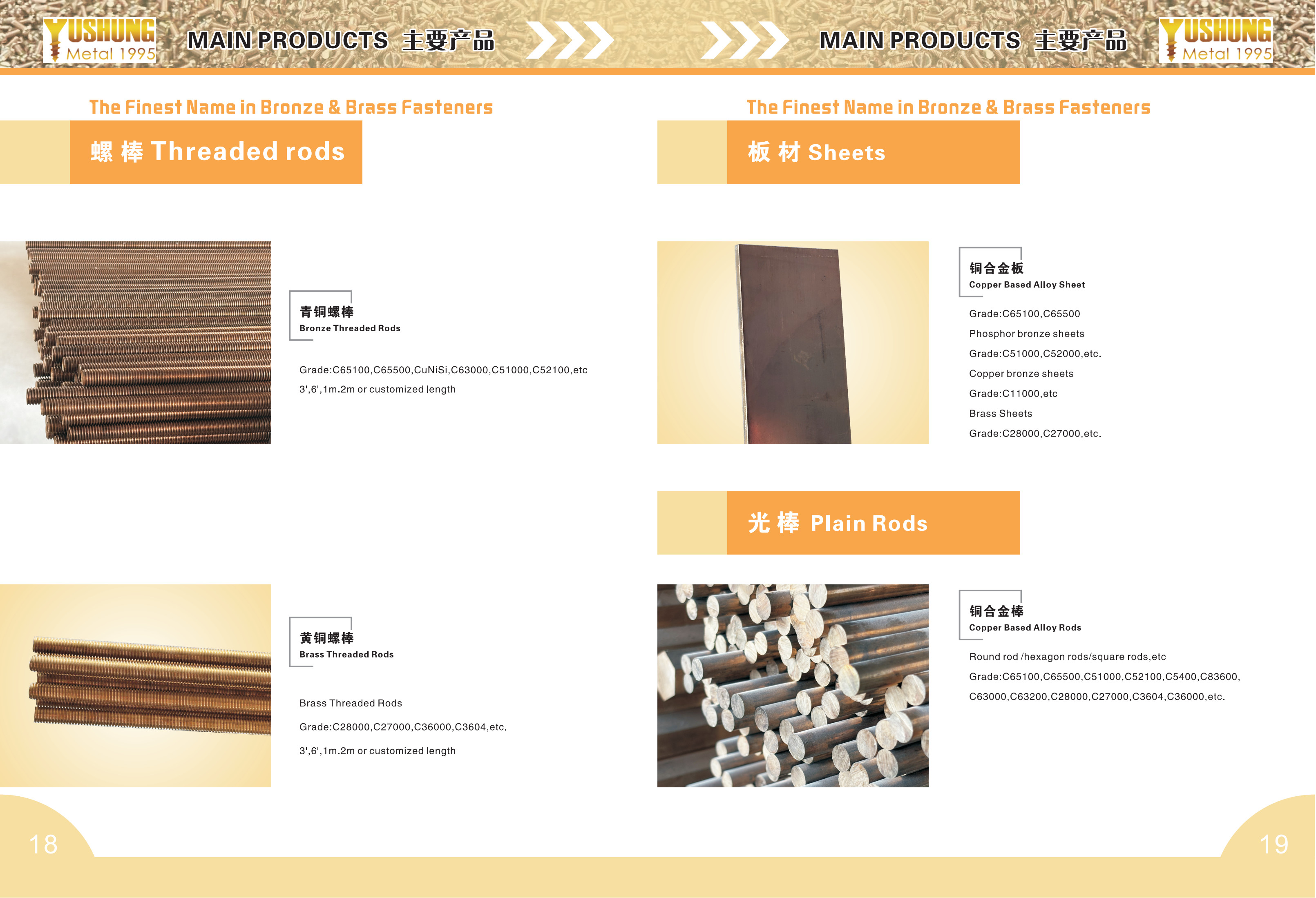 Chongqing Yushung Non-Ferrous Metals Co., Ltd._Online Catalogues