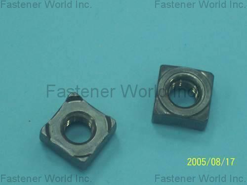 SHIH HSANG YWA INDUSTRIAL CO., LTD.  , HEX SQUARE WELD NUT , Weld Nuts