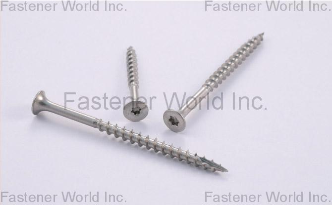 A-PLUS SCREWS INC. , Terrassotec Screw (Deck Screw With Square Knife Thread Or Round Coarse Thread or Snake Thread) , All Kinds of Screws