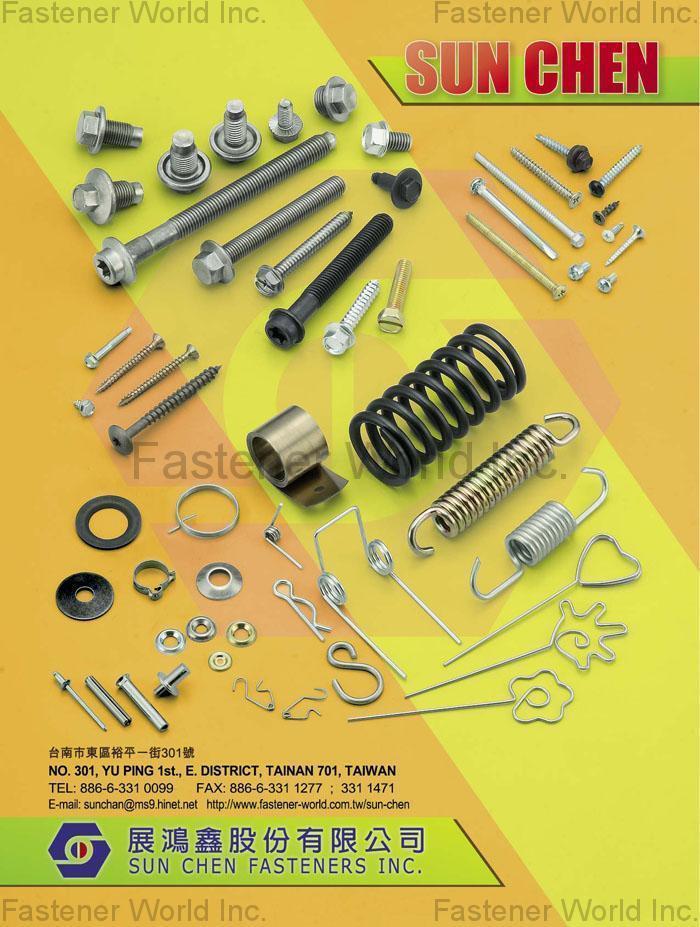 SUN CHEN FASTENERS INC., , OTHERS(SCREW, TEK, SEMS, NUTS, WASHER, PIN & WELD SCREW) , Hexagon Head Cap Screws