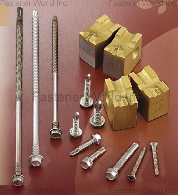 SCREW KING CO., LTD.  , SELF DRILLING STAINLESS STEEL SCREWS , Self-drilling Screws