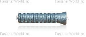 DICHA FASTENERS MFG. CO., LTD. , Wood Screw Lead Anchor , Zinc Hammer Anchors