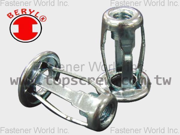 TOP SCREW METAL CORP.  , 捷克帽Blind Jack Nut (Steel, Stainless Steel, Brass) , J Nuts