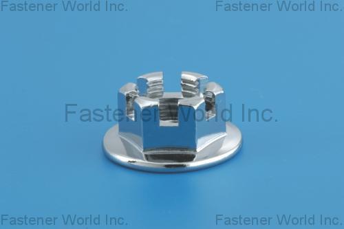 L & W FASTENERS COMPANY , Hex, Slotted Flange Nuts , Flange Nuts