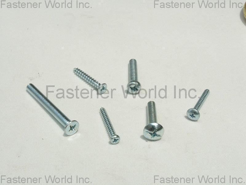 全偉螺絲企業有限公司  , 十字鐵板牙螺絲 , 十字頭螺絲