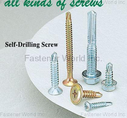 ALEX SCREW INDUSTRIAL CO., LTD.  , Self-Drilling Screws , Self-drilling Screws