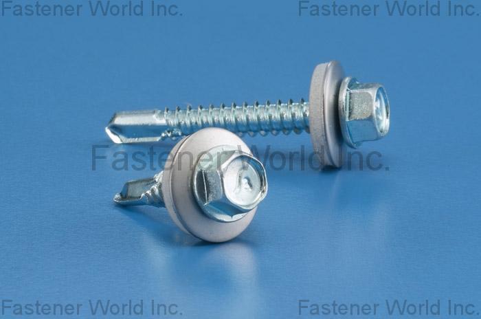 SHEH KAI PRECISION CO., LTD.  , Bi-Metal Roofing Screw , Self-drilling Screws