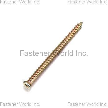 JINGLE-TECH FASTENERS CO., LTD. , Concrete Screw  , Concrete Screws