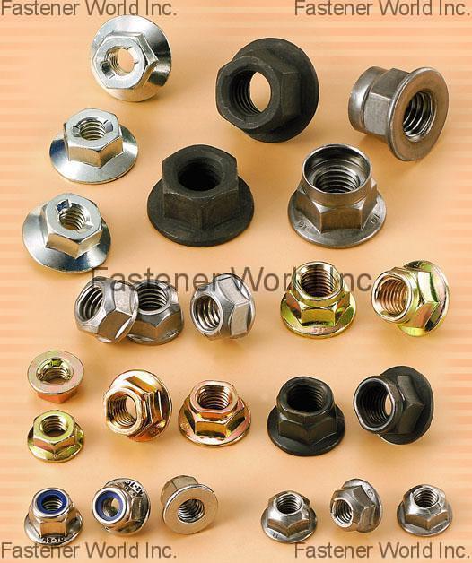 FASTENER JAMHER TAIWAN INC.  , PREVAILING TORQUE FLANGE NUT , Flange Nuts