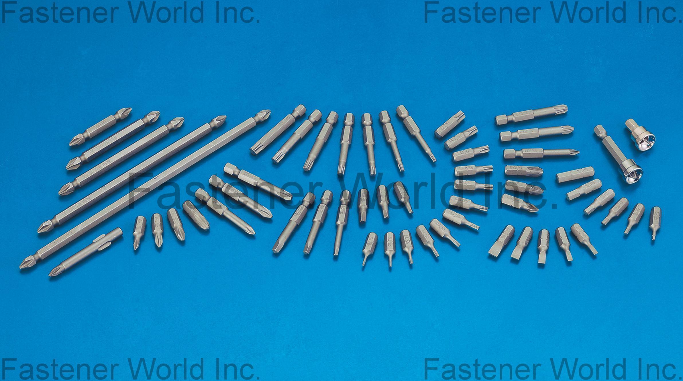 SHUN DEN IRON WORKS CO., LTD.  , SCREWDRIVER BITS/IMPACT BITS/POWER BITS/INSERT BITS , Bits