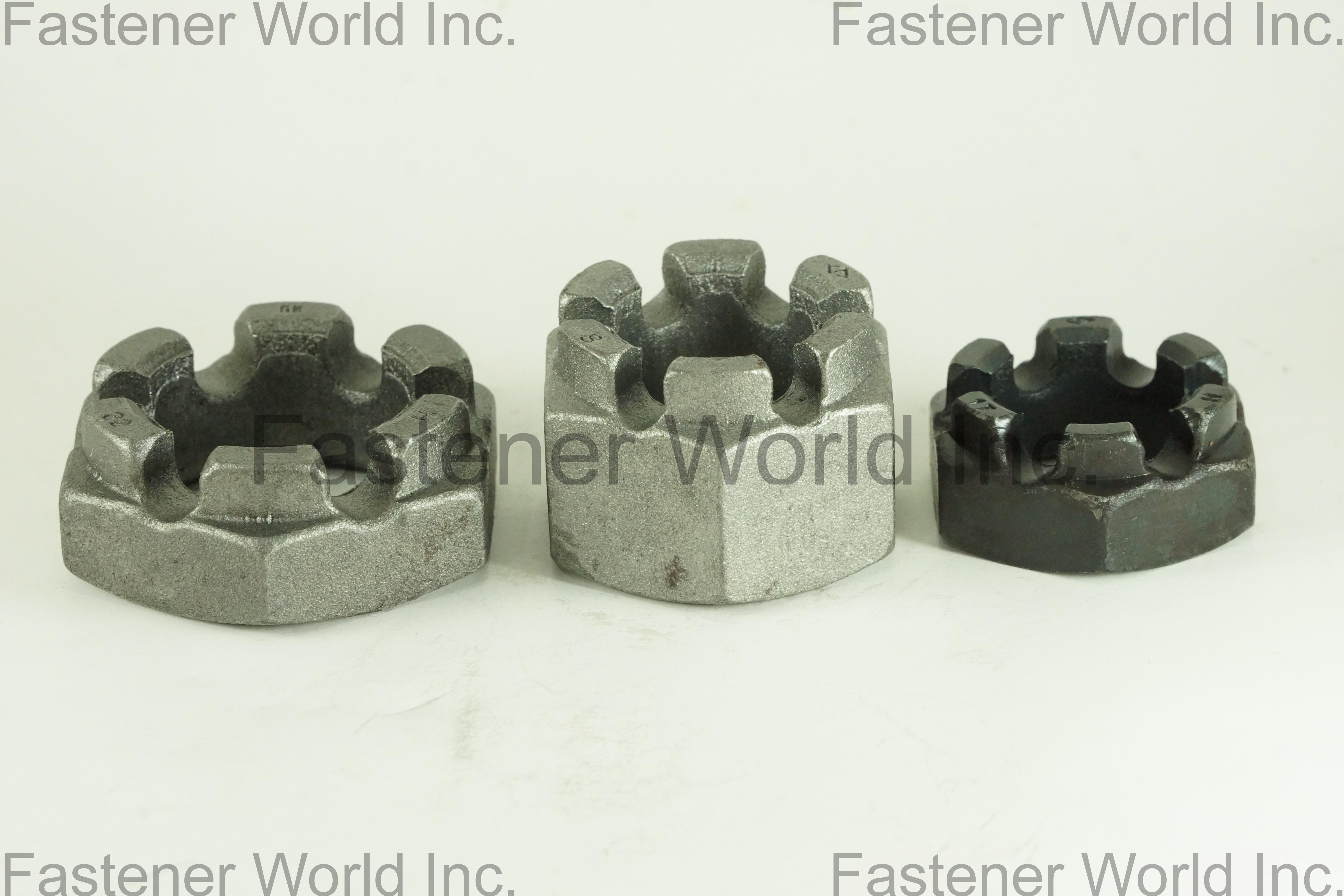 CHONG YANG INDUSTRIAL CO., LTD. , Slotted Nut , Slotted Nuts