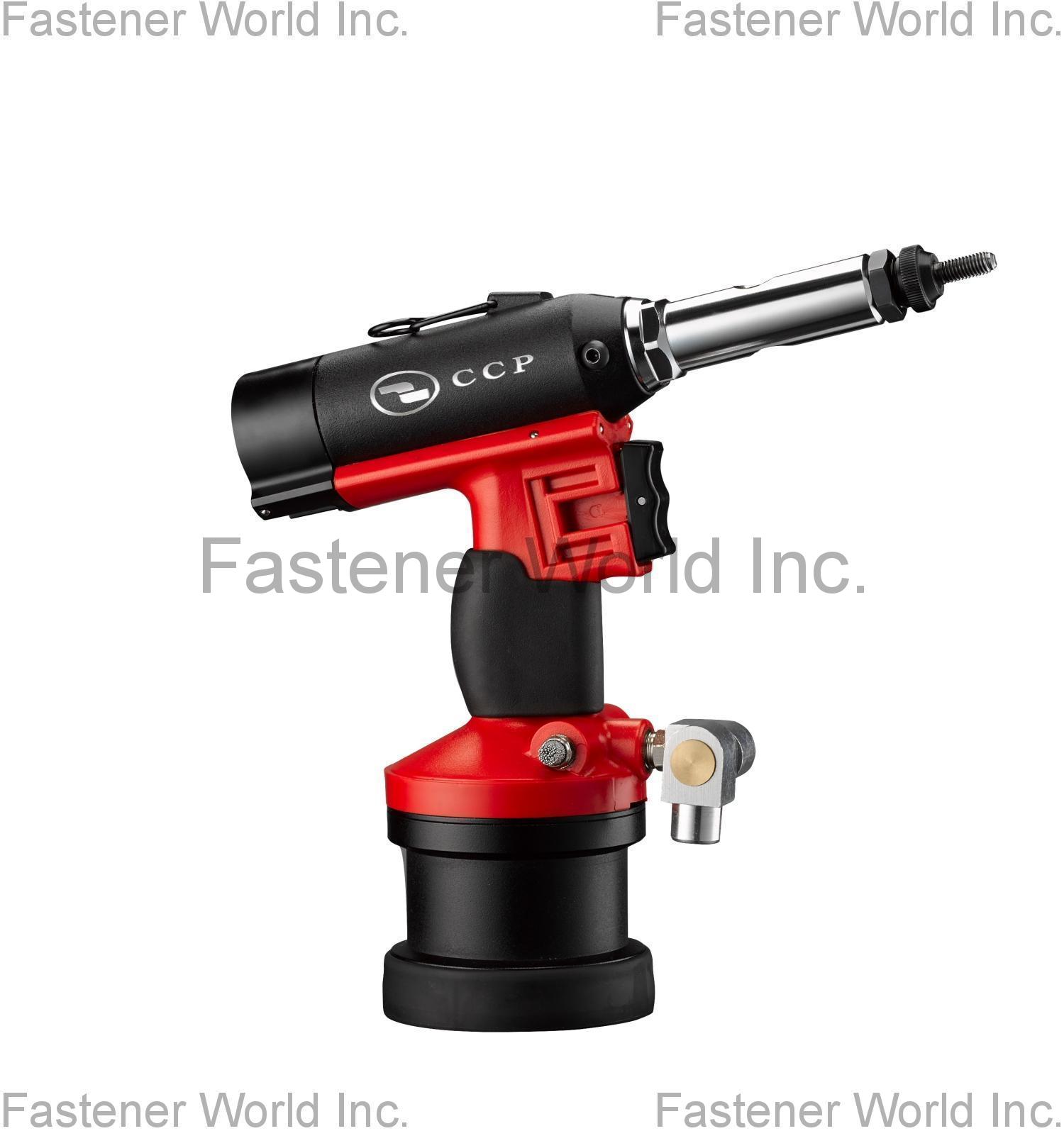 CHIAO CHANG PNEUMATIC TOOL CORP. , Air Hydraulic Spin-pull Rivet Nut Tools -  CCP-20 , Hand Rivet Tools, Hand Rivet Nut/rivet Bolt Tools, Air Hydraulic Rivet