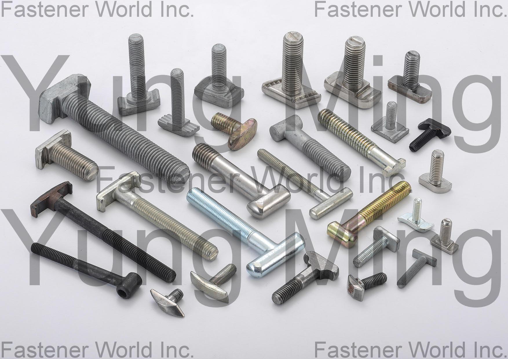 YUNG MING FASTENER INDUSTRIAL CO., LTD. , Custom Hammer Bolt , T-head Or T-slot Bolts YUNG MING FASTENER INDUSTRIAL CO., LTD. , Custom Hammer Bolt , T-head Or T-slot Bolts