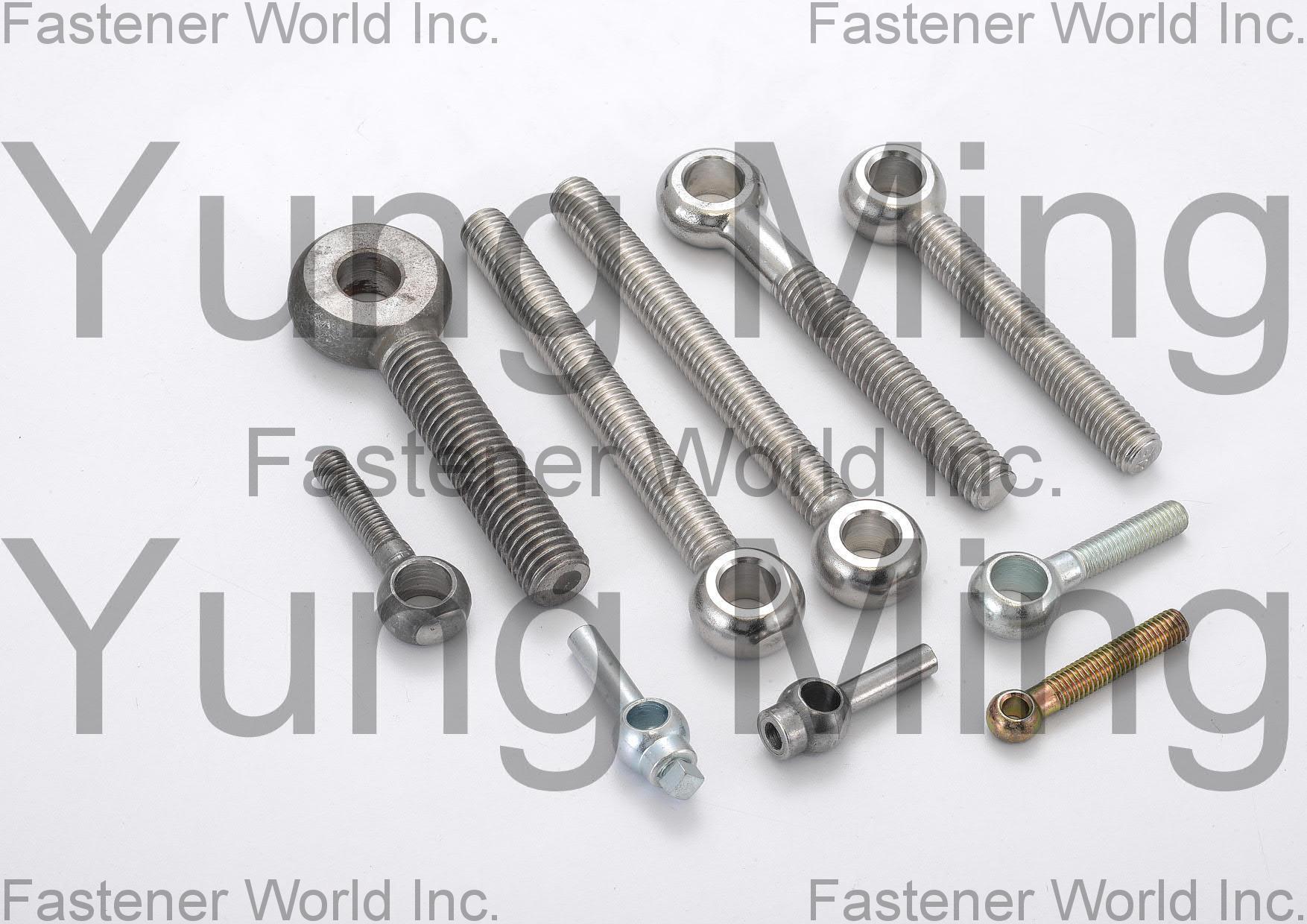 YUNG MING FASTENER INDUSTRIAL CO., LTD. , DIN 444 , Eye Bolts YUNG MING FASTENER INDUSTRIAL CO., LTD. , DIN 444 , Eye Bolts
