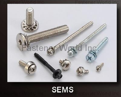 FU KAI FASTENER ENTERPRISE CO., LTD. , SEMS , SEMS Screws