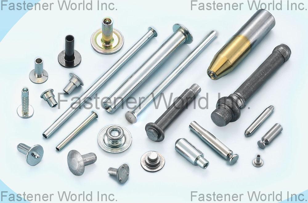 CHI HUNG RIVETS WORKS CO., LTD.  , Rivets, Semi Tubular Rivets, Pins , Rivets