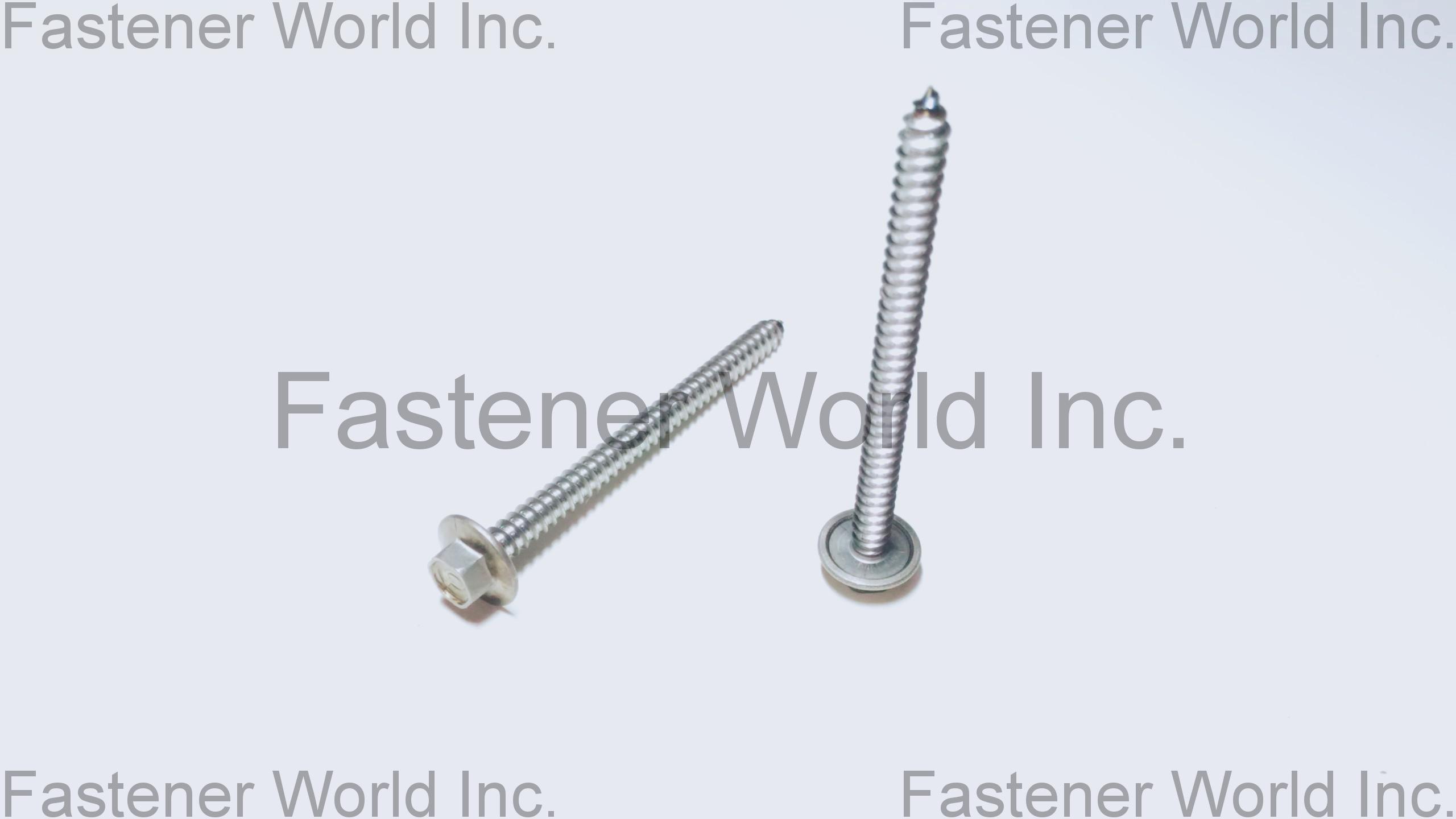 桐和興實業有限公司 , Hex washer head tapping screw , 六角華司螺絲/栓