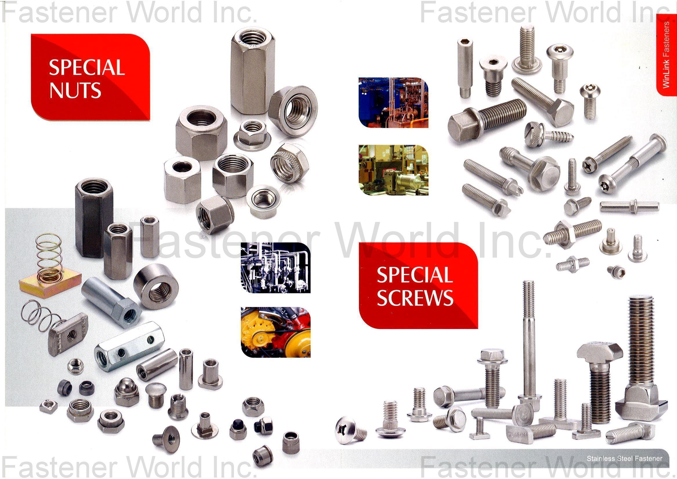 岡山東穎開發股份有限公司  , Special screws, nuts , 特殊螺帽