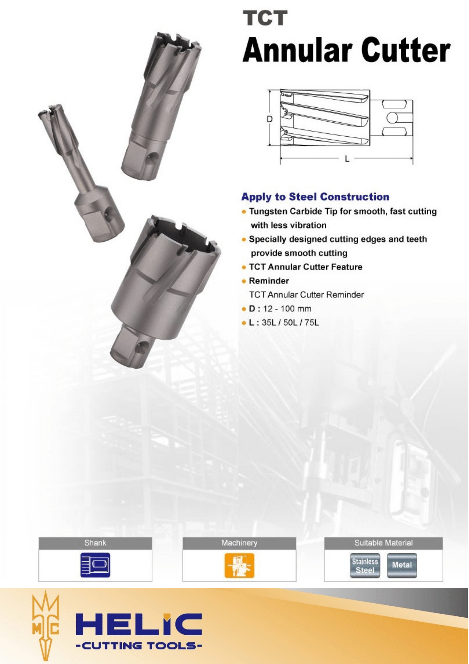 HELIC CUTTING TOOLS CO., LTD. / 和俐鑽頭有限公司